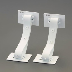 【EA979D-174】75x50mm 転倒防止粘着プレート(2WAY式/2個)