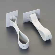 【EA979D-175】75x50mm 転倒防止粘着プレート(ラック用/2個)