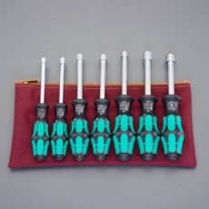 【EA565BF-100】7本組 [Nut]ドライバー(ケース付)