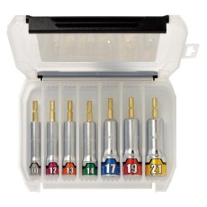 【EA612AA-2】7本組/10-21mm 電ドルソケットセット