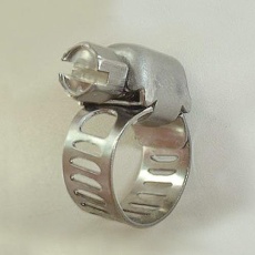 【EA463BB-112】8- 12mm ホースクランプ(ステンレス製)