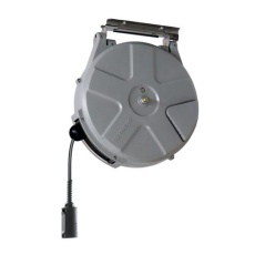 【EA124BJ-13C】8.0mmx15m エアーホースリール(耐スパッタ/自動巻取)