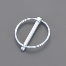 【EA949PL-8】8.0x45mm リンチピン(三価ホワイト/3本)