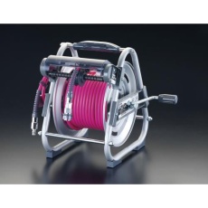 【EA124BA-2B】8.5mmx20m エアーホースリール(ウレタン製)