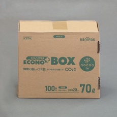 【EA995AD-342A】800x 900mm/70L ポリ袋(半透明/100枚)