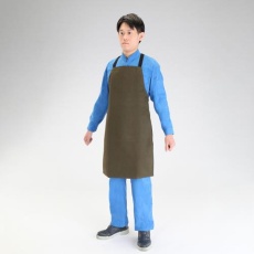 【EA355BA-60】83x60cm 難燃エプロン(OD色)