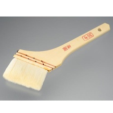 【EA109LE-5A】84mm 合成樹脂塗料用薄口刷毛(山羊毛/筋違)