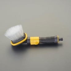 【EA928AG-312】85x 85x320mm 洗車ブラシ(通水型/手元止水付)