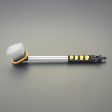 【EA928AG-311】85x 85x530mm 洗車ブラシ(通水型/手元止水付)