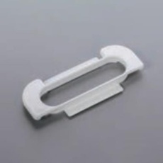 【EA911BG-41】87x23mm プラダンケース用取手(S用/白/10個)