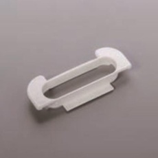 【EA911BG-43】87x23mm プラダンケース用取手(W用/白/10個)