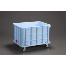 【EA506AG-4】883x642x517mm コンテナ(排水栓・キャスター付)