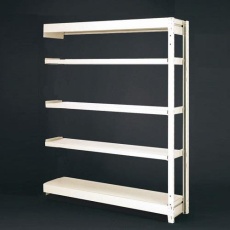 【EA976AD-90DB】895x470x1800mm/200kg/4段 スチール棚(連結用)