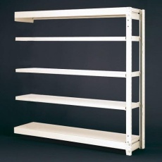 【EA976AJ-90RB】895x600x1800mm/300kg/6段 スチール棚(連結用)