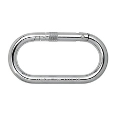 【EA638JW-11】89x36x10mm カラビナ(スチール製)