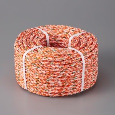 【EA628ML-22】9.0mmx50m クレポリロープ(三つ打ち)