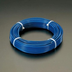 【EA628SM-800】9/11mmx100m/6x24 ワイヤーロープ(スチール製・PVCコート)