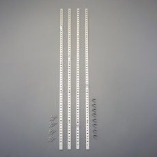 【EA976GB-6】900mm 棚柱・棚受・ビスセット(ステンレス製)