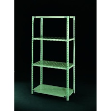 【EA976B-34】900x450x1800mm/4段 スチール棚
