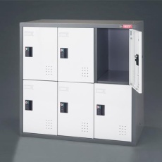 【EA954ES-2A】900x510x895mm/6人用 パーソナルロッカー