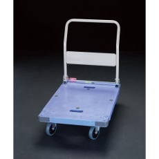 【EA520B-43】900x600mm/300kg 運搬車(足踏みブレーキ付)