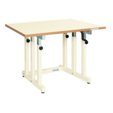 【EA956SA-91】900x750x680-1080mm/300kg 作業台/ハンドル式