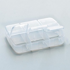 【EA508KD-57】90x 67x 23mm 小物ケース(6コマ)