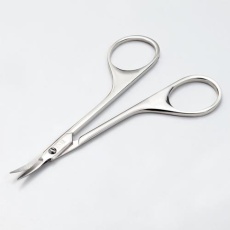 【EA916HD-29】95mm 精密はさみ(反り刃・ステンレス製)