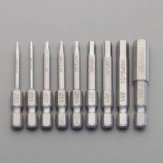 【EA611GR-200】9本組 [Hex-Plus]ドライバービット