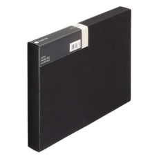 【EA762CF-329】A4/310x35x240mm ハンドファイル(ブラック)