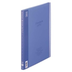 【EA762CC-92】A4/S型 クリアーブック(ブルー)