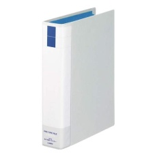 【EA762CL-212】A4/S型 両開きパイプ式ファイル(400枚/グレー)