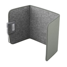 【EA897CW-2A】AC100V/160W 450x300x480mm デスクパネルヒーター