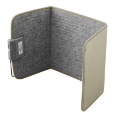 【EA897CW-3】AC100V/160W 450x300x480mm デスクパネルヒーター