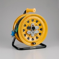 【EA815D-20】AC125V/15A/20m コードリール(漏電遮断付)