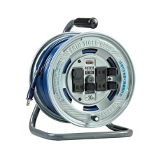 【EA815BS-4】AC125V/15A/30m コードリール(温度センサー付)