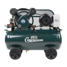 【EA116PN-18】AC200V/0.37kW エアーコンプレッサー(タンク39.5L/ベルトシ)