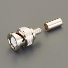 【EA940PJ-3】BNC型プラグ(3C-2Vケーブル用)