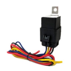 【EA538RB-45】DC12V/20A/4極 防水リレーソケット