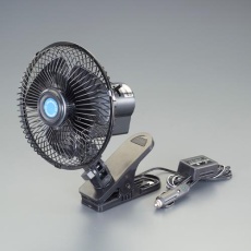 【EA897A-12C】DC12V/φ150mm 自動車用小型扇風機