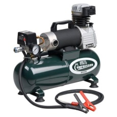 【EA116PN-27】DC24V/187W エアーコンプレッサー(タンク8L)