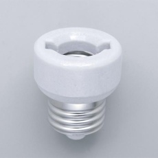 【EA758XZ-48】E26→E17 電球用口金変換アダプター