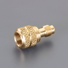 【EA443DB-3】F 1/4インチx F5/16インチ フレアーアダプター(雌/雄)