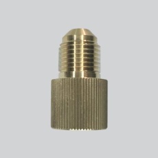 【EA443DC-7】F 1/4インチx M12 フレアーアダプター(雌/雄)