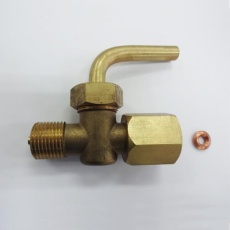 【EA729HD-23】G 1/2インチxG 1/2インチ ゲージコック(黄銅)