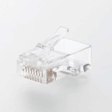 【EA764BJ-13】LANケーブルコネクター(CAT6対応/100個)