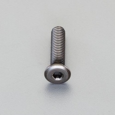 【EA949MG-625A】M6 x25mm 六角穴付ボルト(超低頭/クロメート/4本)