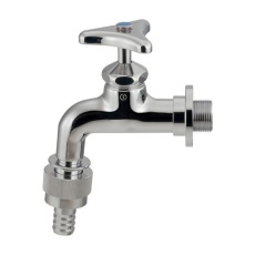 【EA468CD-6B】PJ 3/4インチ 自動接手付横水栓(寒冷地共用)