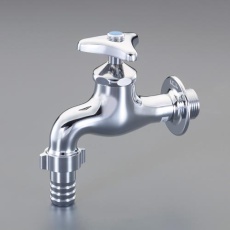 【EA468HA-39】PJ3/4インチ 横水栓(カップリング付)