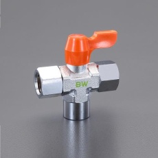 【EA425BW-1】Rc 1/8インチ ミニボールバルブ(3方)